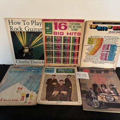 Beatles Top 40 Song Book and More