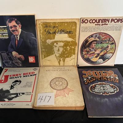 Vintage Hank Williams Song Book and More
