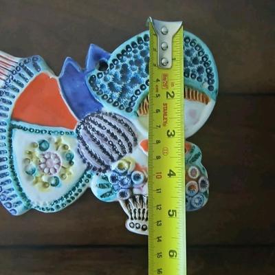 Vintage Gensini Ceramiche wall plaque