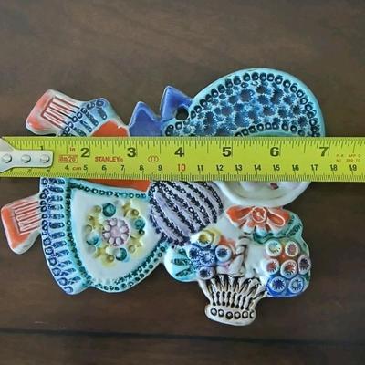 Vintage Gensini Ceramiche wall plaque
