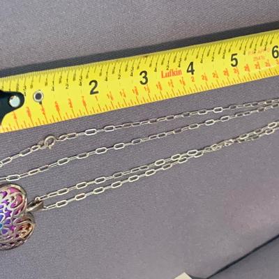 Titanium Heart Pendant / Necklace