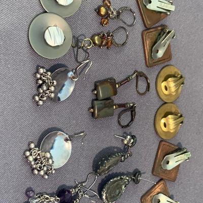 Estate Earrings Lot