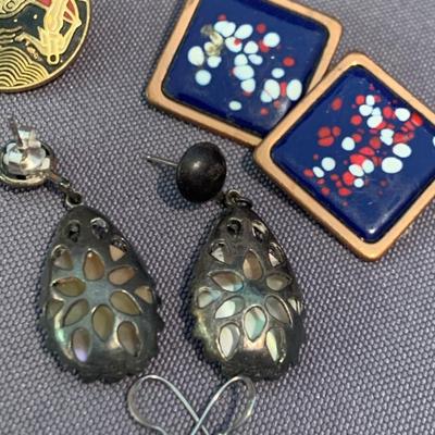 Estate Earrings Lot