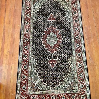 Turkish "Tabriz" hand-knotted area rug