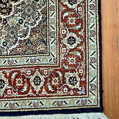 Turkish "Tabriz" hand-knotted area rug