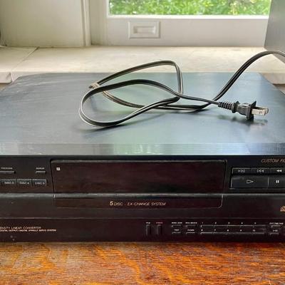 Sony 5-disc player