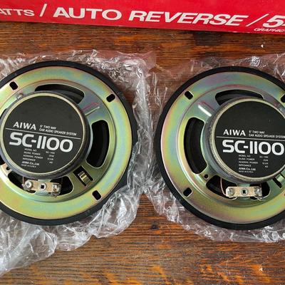 New Aiwa car speakers