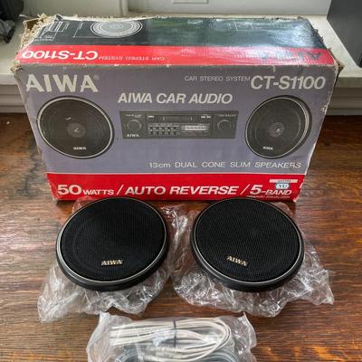 New Aiwa car speakers