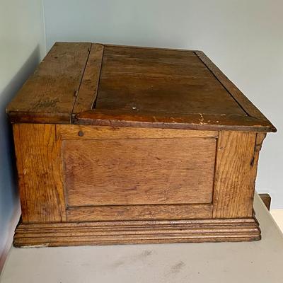 Antique 4-drawer spool cabinet