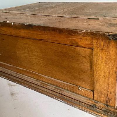 Antique 4-drawer spool cabinet