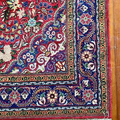 Persian "Jozan" hand-knotted area rug