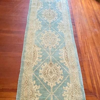 Persian "Sarouk" hand-knotted runner rug