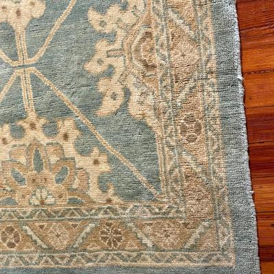 Persian "Sarouk" hand-knotted runner rug