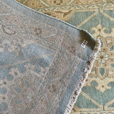Persian "Sarouk" hand-knotted runner rug