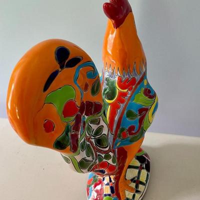 Mexican ceramic rooster