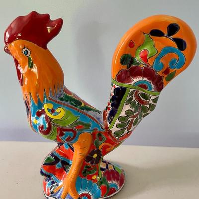 Mexican ceramic rooster