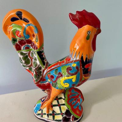 Mexican ceramic rooster