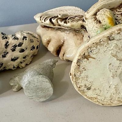 Vintage 3pc lot of roosters