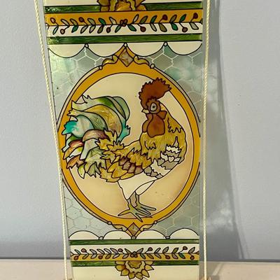 Mixed 7pc lot of "flat" roosters