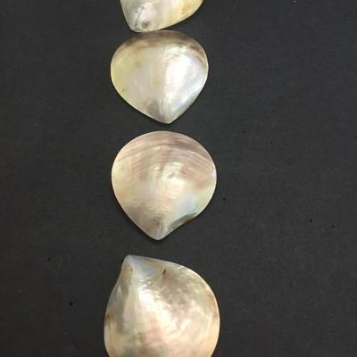 Vintage shell button covers