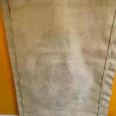 Painted fabric wall hanging by Honda