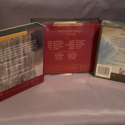 J.R.R. Tolkien Lord of the Rings Trilogy CD Set