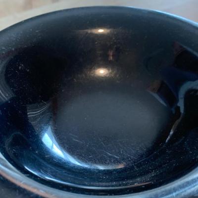 Raised Compote & Candle Bases Pair