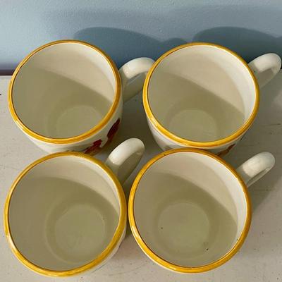 11pc Williams=Sonoma rooster dishware set