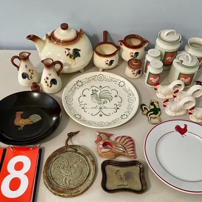 Mixed rooster kitchen lot