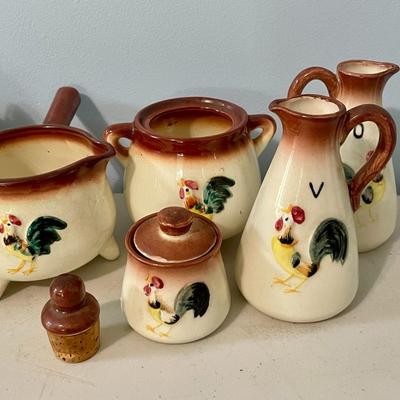 Mixed rooster kitchen lot