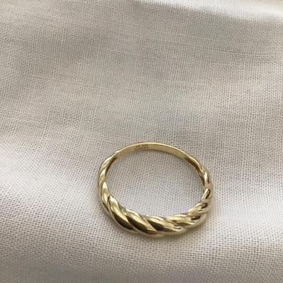 Sale Photo Thumbnail #220: Beautiful vintage, gold plated 925 silver made in turkey fashion ring please see attached photos