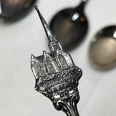 Lot 523 Collector spoons