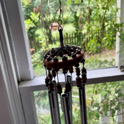 Two wind chimes