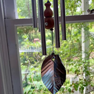 Two wind chimes