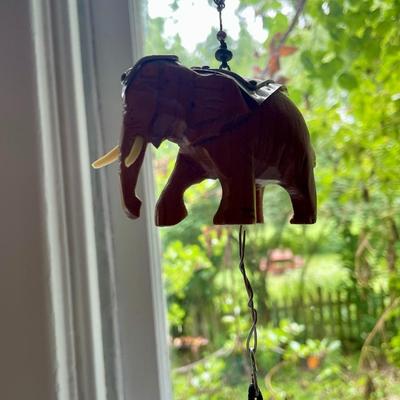 Two wind chimes
