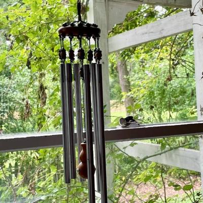 Two wind chimes
