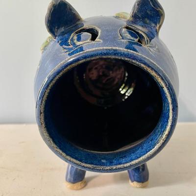 Pair of animal coin banks