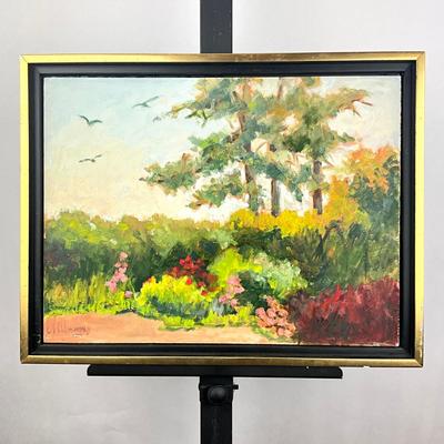 Sale Photo Thumbnail #12: Framed black and gold
Measures: 17.75" wide x 13.75" high