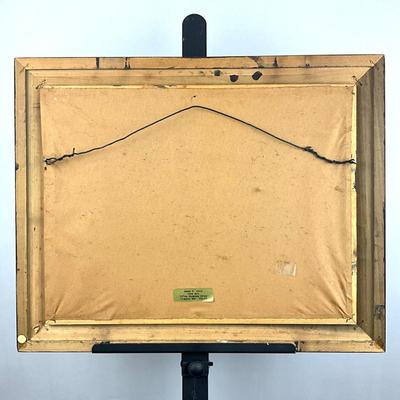 Sale Photo Thumbnail #16: Framed with canvas matting
Meaures: 20.5" wide x 16.5" high