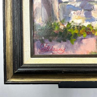 Sale Photo Thumbnail #20: Of the same house as lot 504
Framed with canvas matting
Measures: 20.5" wide x 16.5" high