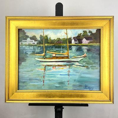 Sale Photo Thumbnail #24: Gold frame: 20.5" wide x 16.5" high
Board: 16" wide x 12" high