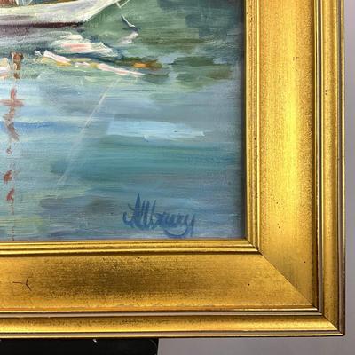 Sale Photo Thumbnail #26: Gold frame: 20.5" wide x 16.5" high
Board: 16" wide x 12" high
