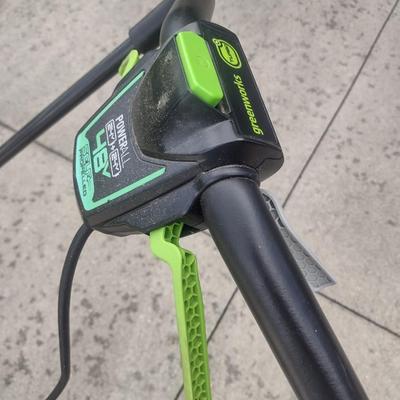 Greenworks Battery Operated 21" Lawn Mower 48 Volt with Batteries and Charger