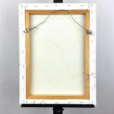Sale Photo Thumbnail #47: Measures: 19.5" high x 15.25" wide in gold gilt frame 
no signature