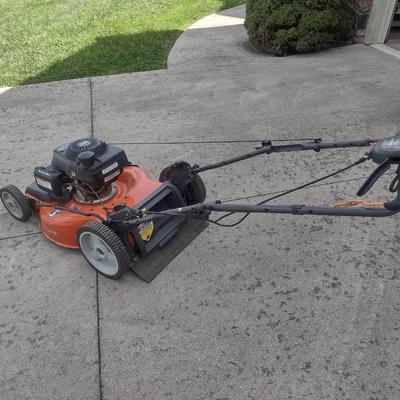 Husqvarna 21" Push Lawnmower with Honda Motor and Grass Catch Bag