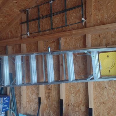 Werner 8' Aluminum Folding Ladder