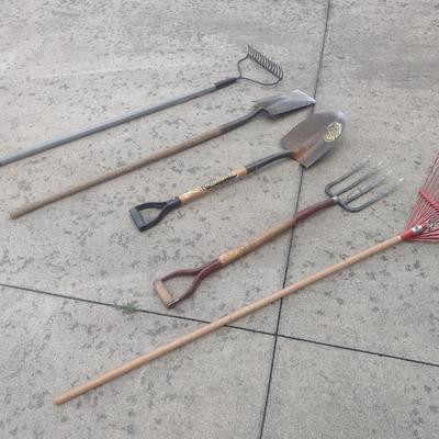 Assortment of Hand Garden Tools