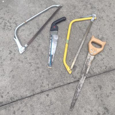 Assortment of Limb and Rough-Cut Saws