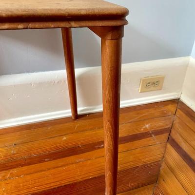 Vintage Denmark teak end table