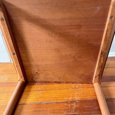 Vintage Denmark teak end table